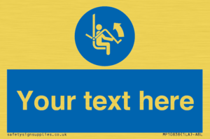 Custom Mandatory: Open safety bar of chairlift